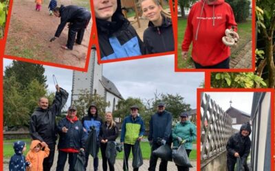 Müllsammelaktion der Wachtberger SPD in Villip